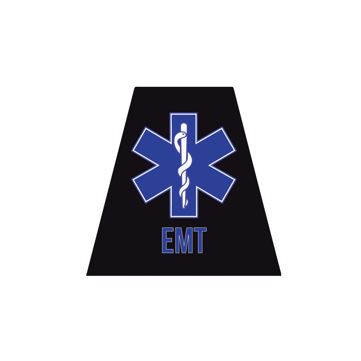 EMT Reflective Helmet Tetrahedrons (Tets) Police Fire EMS Viny Graphics