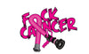 F*CK CANCER HELMET DECAL