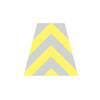 YELLOW AND GREY CHEVRON REFLECTIVE HELMET (TET) TETRAHEDRON