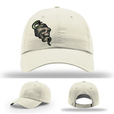 Serpent Skull Leather Patch Hat