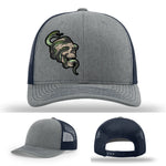 Serpent Skull Leather Patch Hat