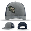 Serpent Skull Leather Patch Hat