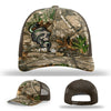 Serpent Skull Leather Patch Hat