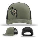 Serpent Skull Leather Patch Hat
