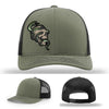 Serpent Skull Leather Patch Hat