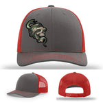 Serpent Skull Leather Patch Hat