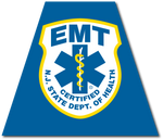 NEW JERSEY EMT REFLECTIVE HELMET (TET) TETRAHEDRON