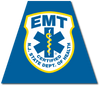 NEW JERSEY EMT REFLECTIVE HELMET (TET) TETRAHEDRON
