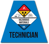 HAZMAT TECHNICIAN REFLECTIVE HELMET (TET) TETRAHEDRON