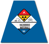 HAZMAT REFLECTIVE HELMET (TET) TETRAHEDRON