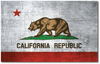 CALIFORNIA FLAG REFLECTIVE HELMET DECAL