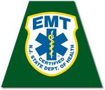 NEW JERSEY EMT REFLECTIVE HELMET (TET) TETRAHEDRON