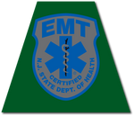 NEW JERSEY SUBDUED EMT REFLECTIVE HELMET (TET) TETRAHEDRON