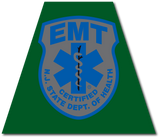NEW JERSEY SUBDUED EMT REFLECTIVE HELMET (TET) TETRAHEDRON