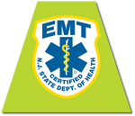 NEW JERSEY EMT REFLECTIVE HELMET (TET) TETRAHEDRON