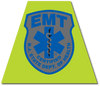 NEW JERSEY SUBDUED EMT REFLECTIVE HELMET (TET) TETRAHEDRON