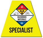 HAZMAT SPECIALIST REFLECTIVE HELMET (TET) TETRAHEDRON