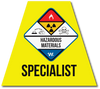 HAZMAT SPECIALIST REFLECTIVE HELMET (TET) TETRAHEDRON