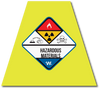 HAZMAT REFLECTIVE HELMET (TET) TETRAHEDRON