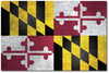 MARYLAND FLAG REFLECTIVE HELMET DECAL