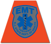 NEW JERSEY SUBDUED EMT REFLECTIVE HELMET (TET) TETRAHEDRON