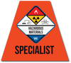 HAZMAT SPECIALIST REFLECTIVE HELMET (TET) TETRAHEDRON