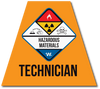 HAZMAT TECHNICIAN REFLECTIVE HELMET (TET) TETRAHEDRON