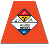 HAZMAT REFLECTIVE HELMET (TET) TETRAHEDRON