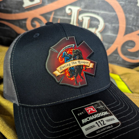 Fire & EMS Reaper Leather Patch