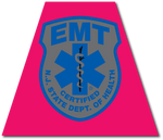 NEW JERSEY SUBDUED EMT REFLECTIVE HELMET (TET) TETRAHEDRON