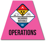 HAZMAT OPERATIONS REFLECTIVE HELMET (TET) TETRAHEDRON