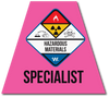 HAZMAT SPECIALIST REFLECTIVE HELMET (TET) TETRAHEDRON