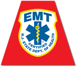 NEW JERSEY EMT REFLECTIVE HELMET (TET) TETRAHEDRON