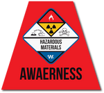 HAZMAT AWARENESS REFLECTIVE HELMET (TET) TETRAHEDRON