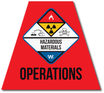 HAZMAT OPERATIONS REFLECTIVE HELMET (TET) TETRAHEDRON