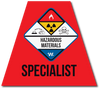 HAZMAT SPECIALIST REFLECTIVE HELMET (TET) TETRAHEDRON