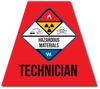 HAZMAT TECHNICIAN REFLECTIVE HELMET (TET) TETRAHEDRON