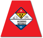 HAZMAT REFLECTIVE HELMET (TET) TETRAHEDRON