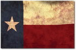 TEXAS FLAG REFLECTIVE HELMET DECAL