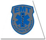 NEW JERSEY SUBDUED EMT REFLECTIVE HELMET (TET) TETRAHEDRON