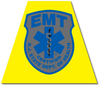 NEW JERSEY SUBDUED EMT REFLECTIVE HELMET (TET) TETRAHEDRON