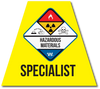 HAZMAT SPECIALIST REFLECTIVE HELMET (TET) TETRAHEDRON