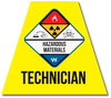 HAZMAT TECHNICIAN REFLECTIVE HELMET (TET) TETRAHEDRON