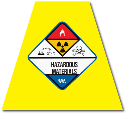 HAZMAT REFLECTIVE HELMET (TET) TETRAHEDRON