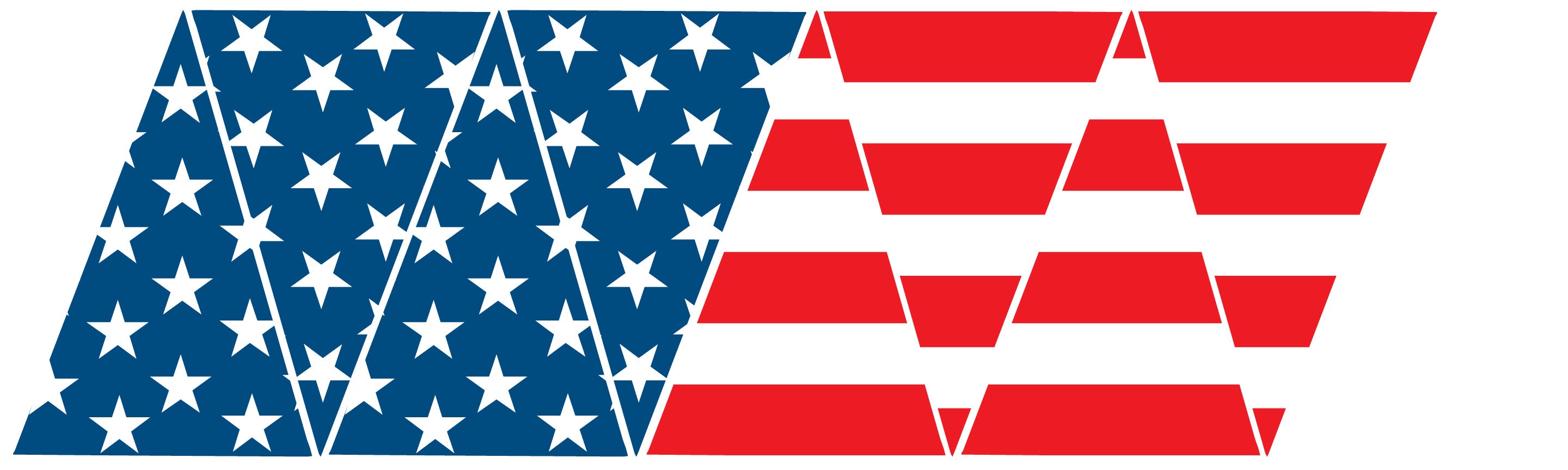 4 Reflective Subdued American Flag Helmet Decals For Fire/EMS - 2 X 1.25 Inches