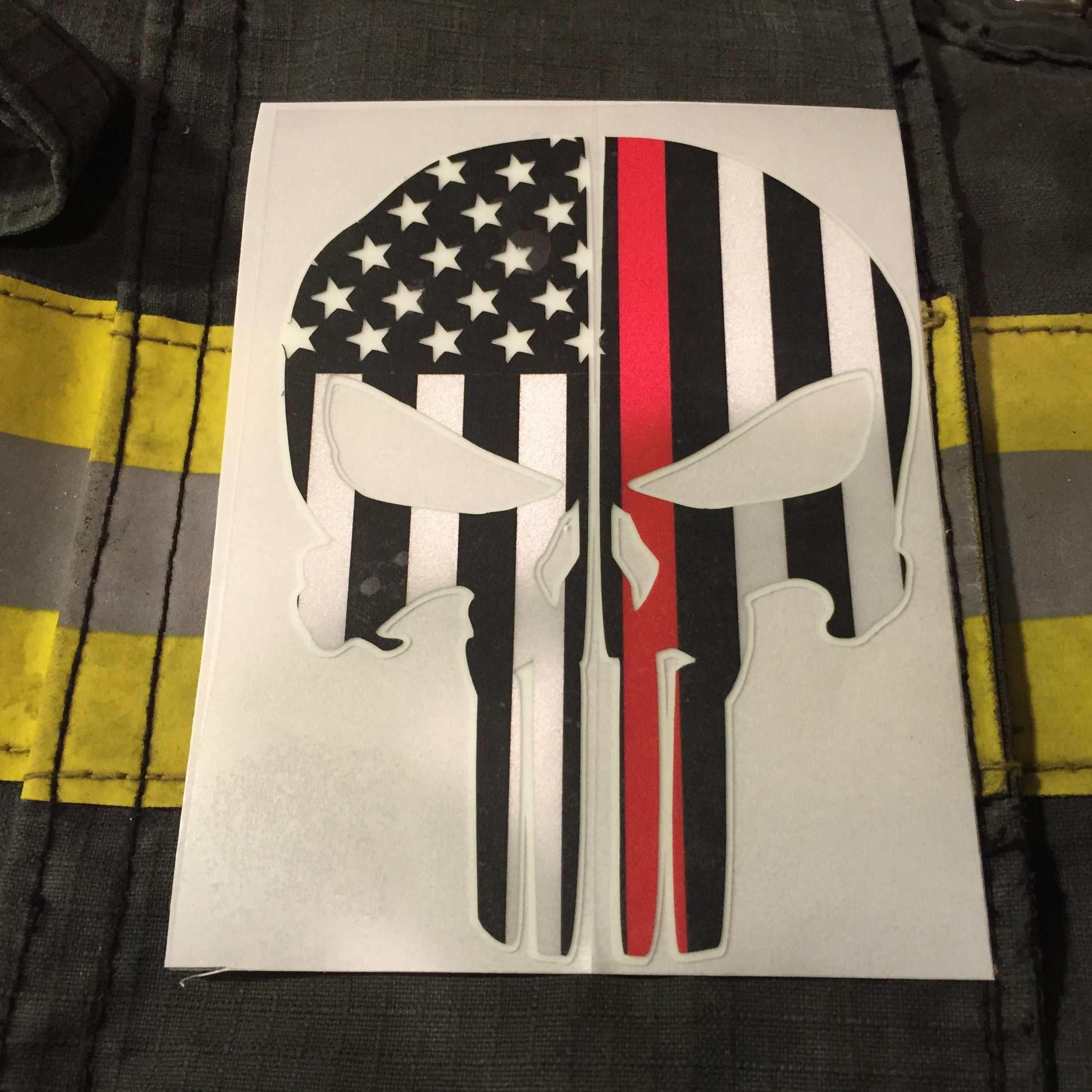 American Flag Firework Lightning Fire Skull Custom Name All Over