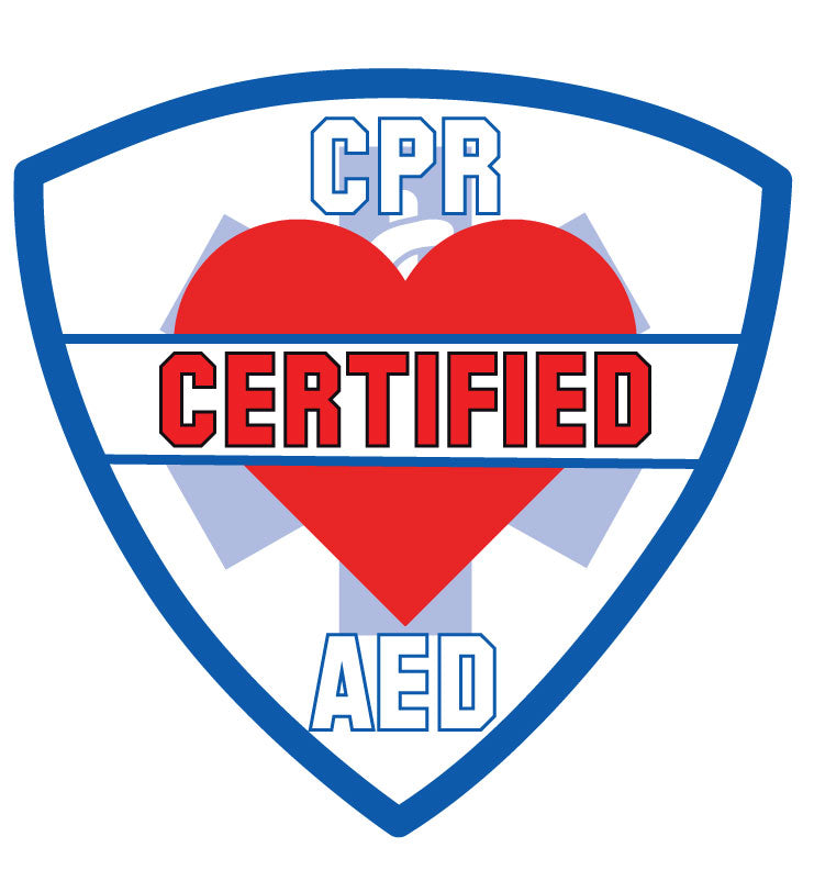 CPR AED Certified Helmet Decal – Reflective 3″ Vinyl Sticker | DKE ...