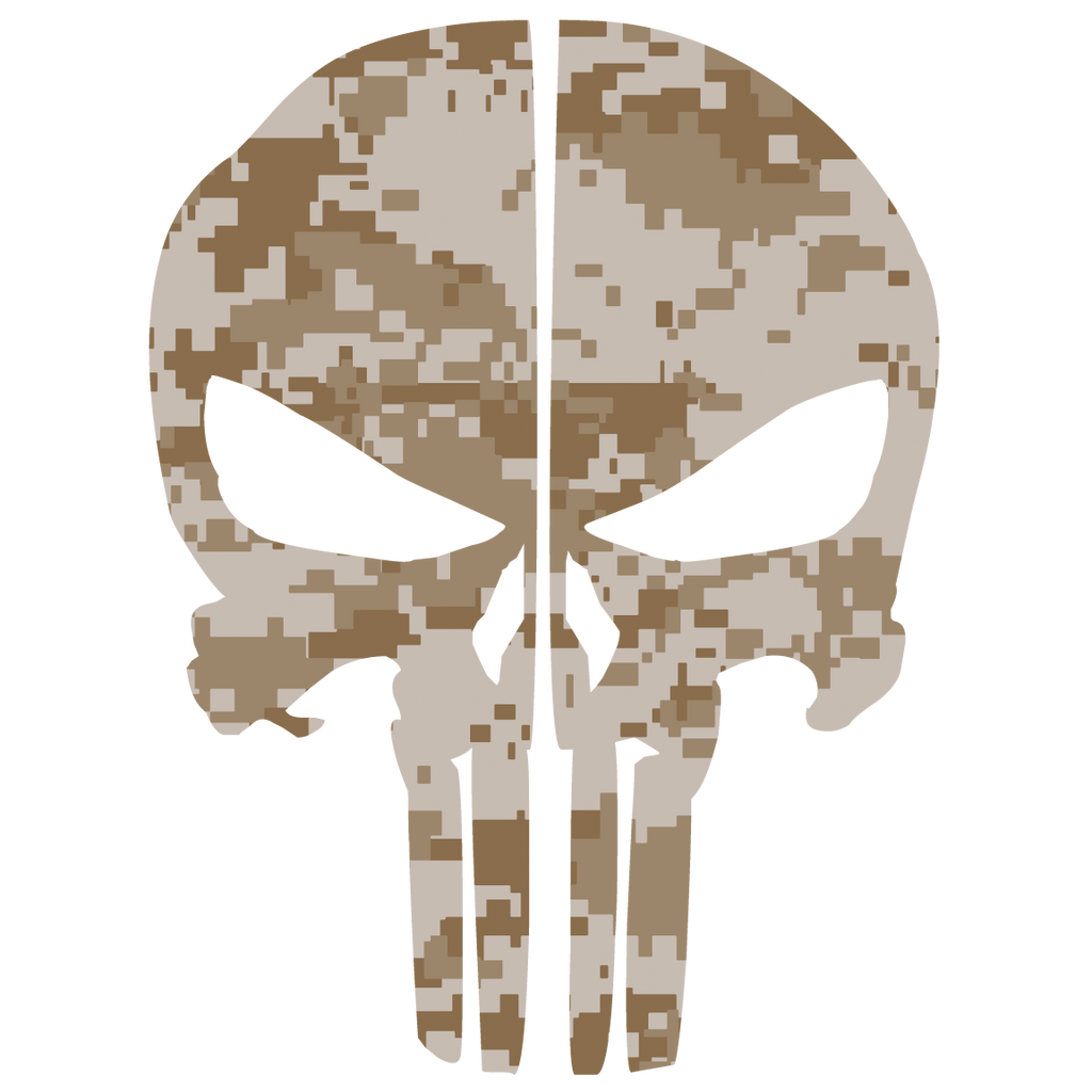 Adhesivo de resina con forma de calavera The Punisher Reflective Moto Adhesivo de resina con forma de calavera The Punisher Reflective Moto
