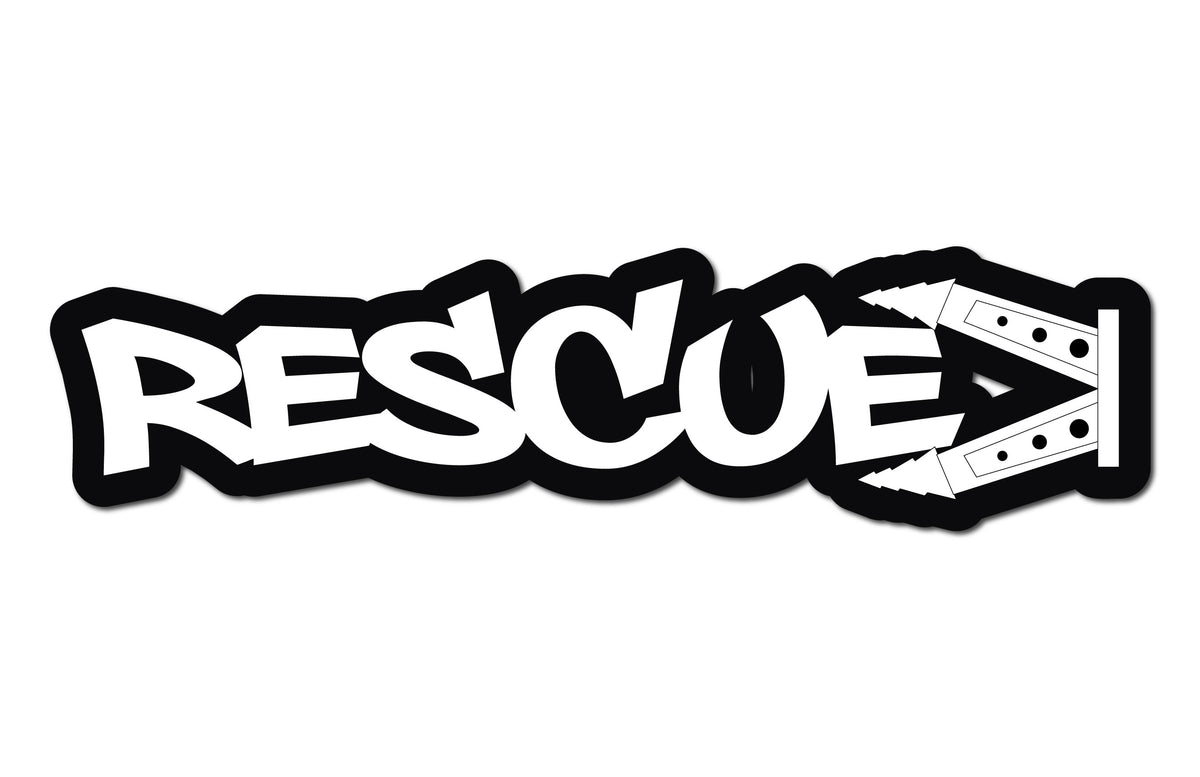 Rescue Helmet Decal | DKE Decals – dkedecals