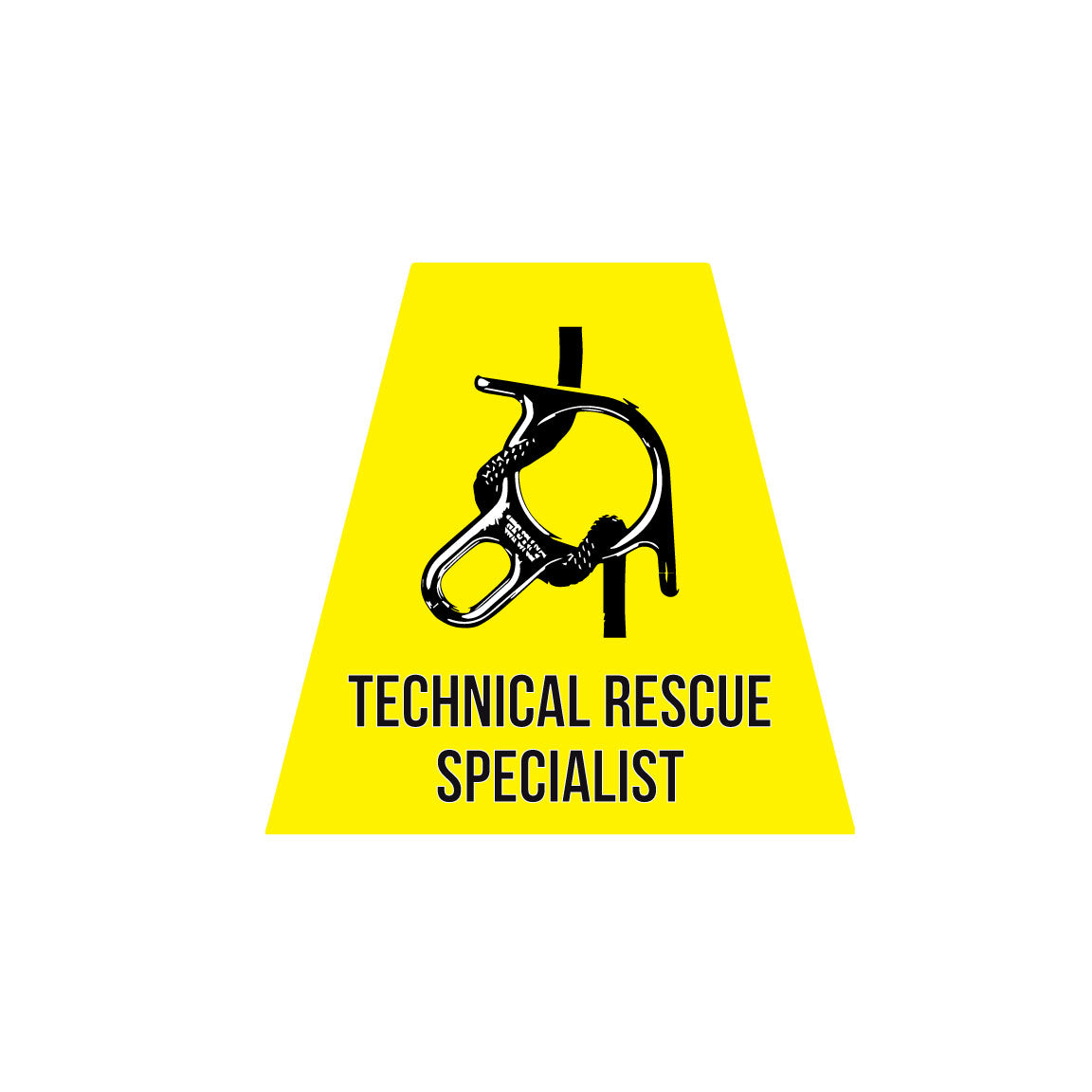 Technical Rescue Specialist Reflective Helmet Tetrahedron | DKE Decals ...